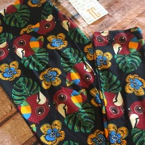 "Angry Birds" LuLaRoe TC Leggings 12-22